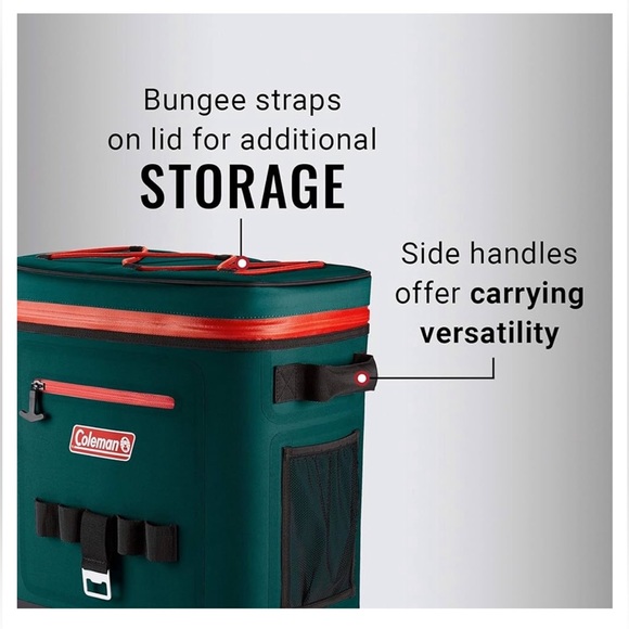 NWT Coleman 42 Can High-Performance Soft Wheeled Cooler - Picture 8 of 11